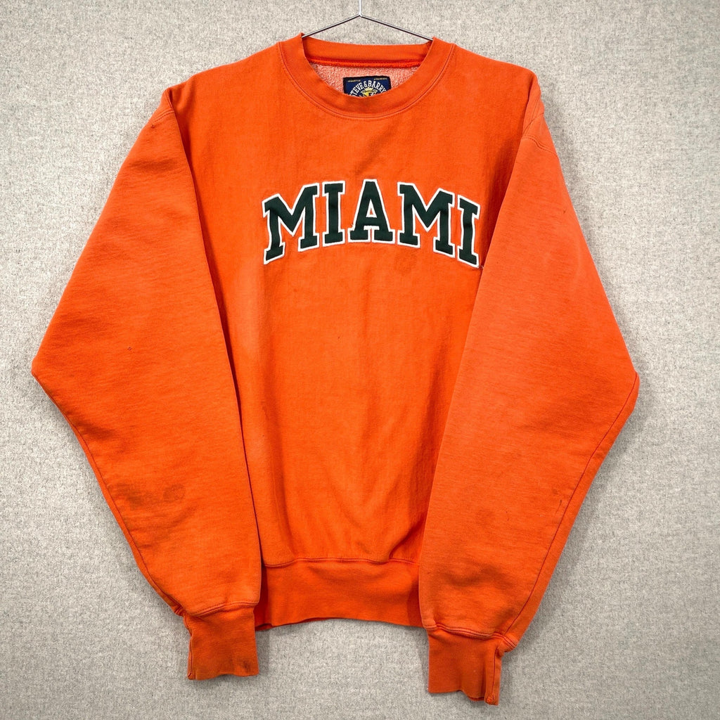 Vintage 1990s University of Miami Hurricanes Crewneck Sweatshirt