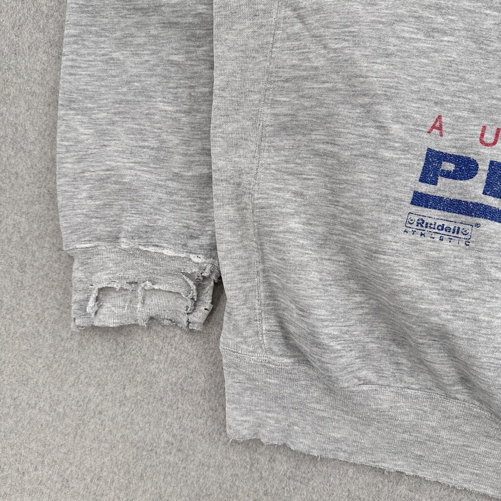 Vintage 1993 Carolina Panthers Distressed Thrashed NFL Crewneck Sweatshirt