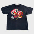 Vintage 1994 Calgary Flames NHL Nutmeg Graphic Tee