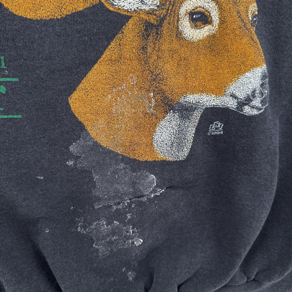 Vintage 1994 Deer Wildlife Nature Crewneck Sweatshirt