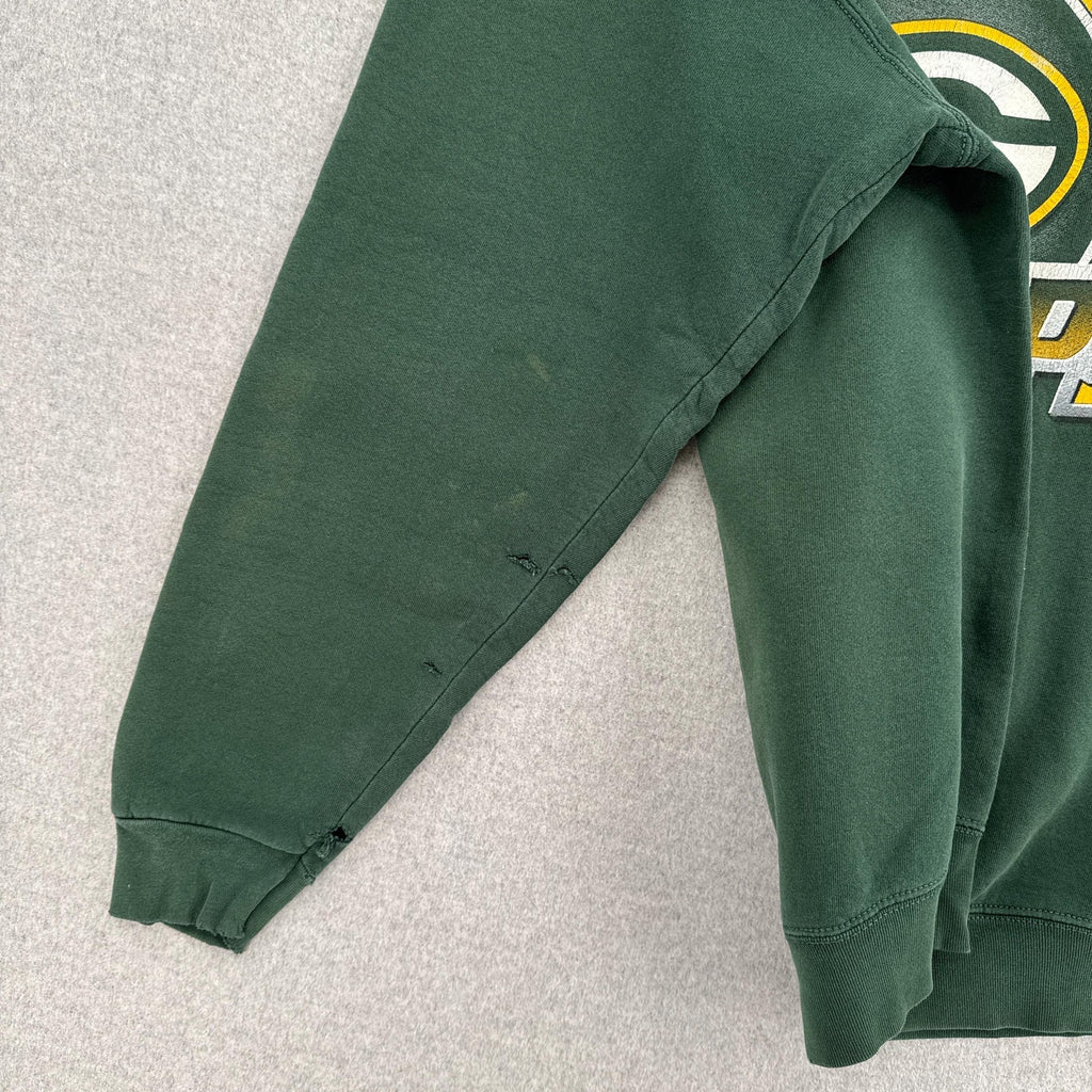 Vintage 1997 Green Bay Packers NFL American Football Super Bowl Crewneck Sweatshirt 