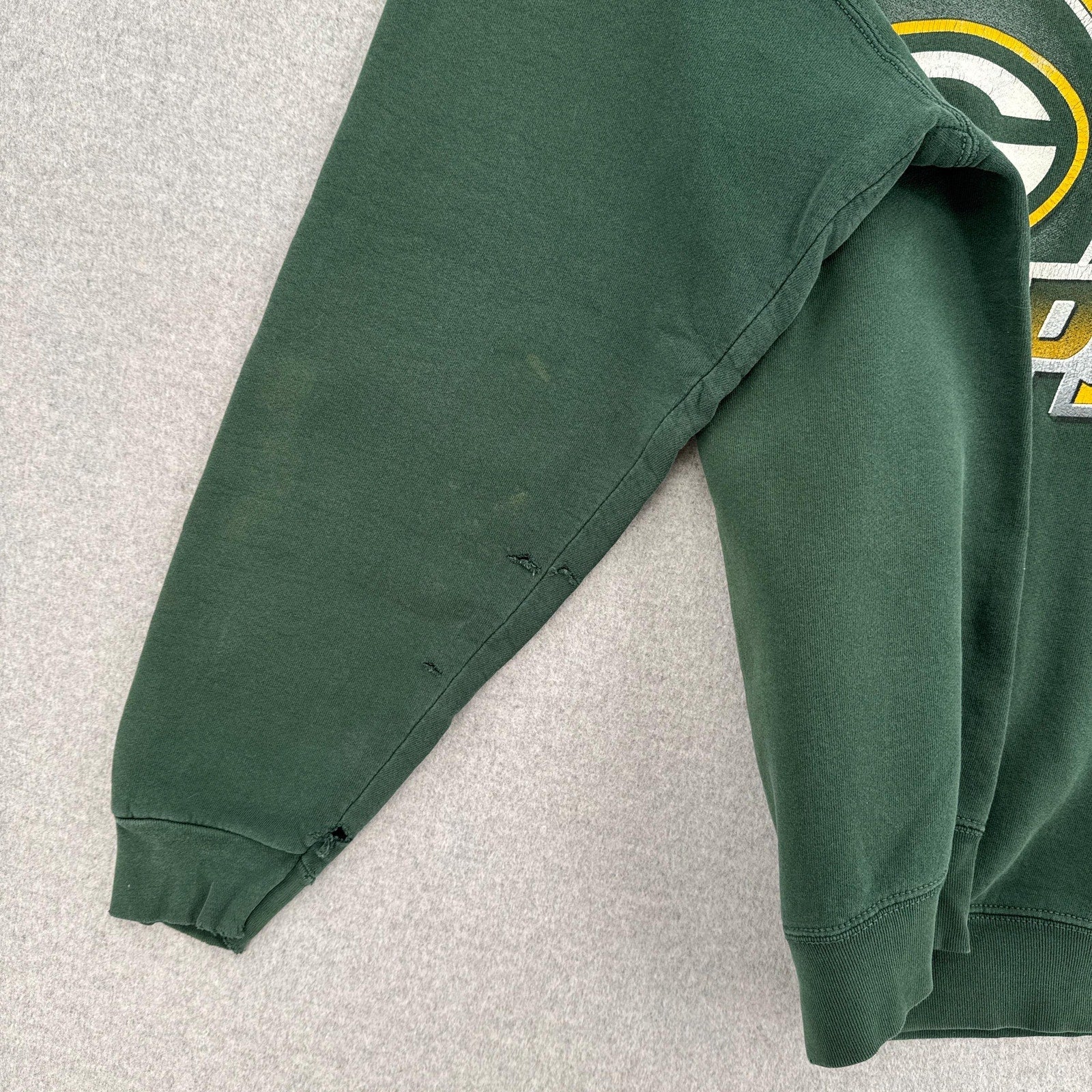 Vintage 1997 Green Bay Packers NFL American Football Super Bowl Crewneck Sweatshirt 