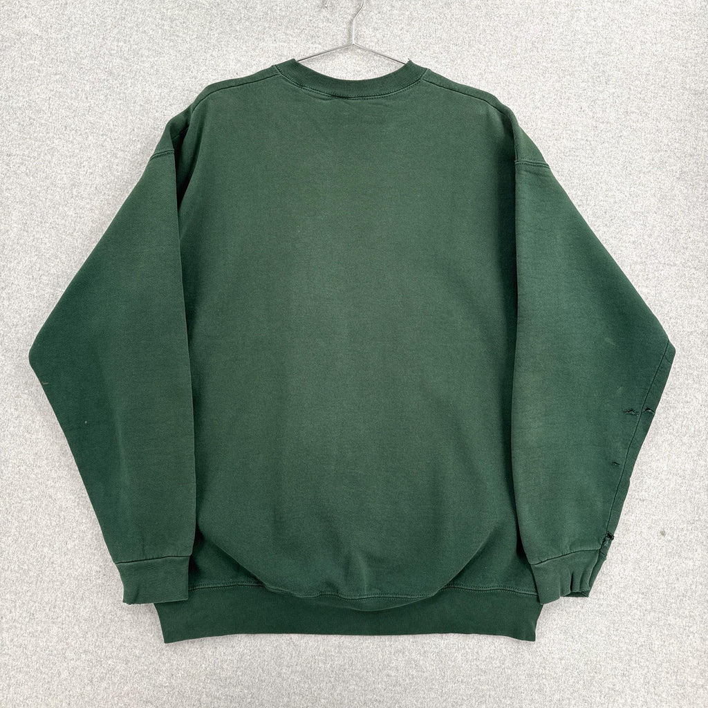 Vintage 1997 Green Bay Packers NFL American Football Super Bowl Crewneck Sweatshirt 