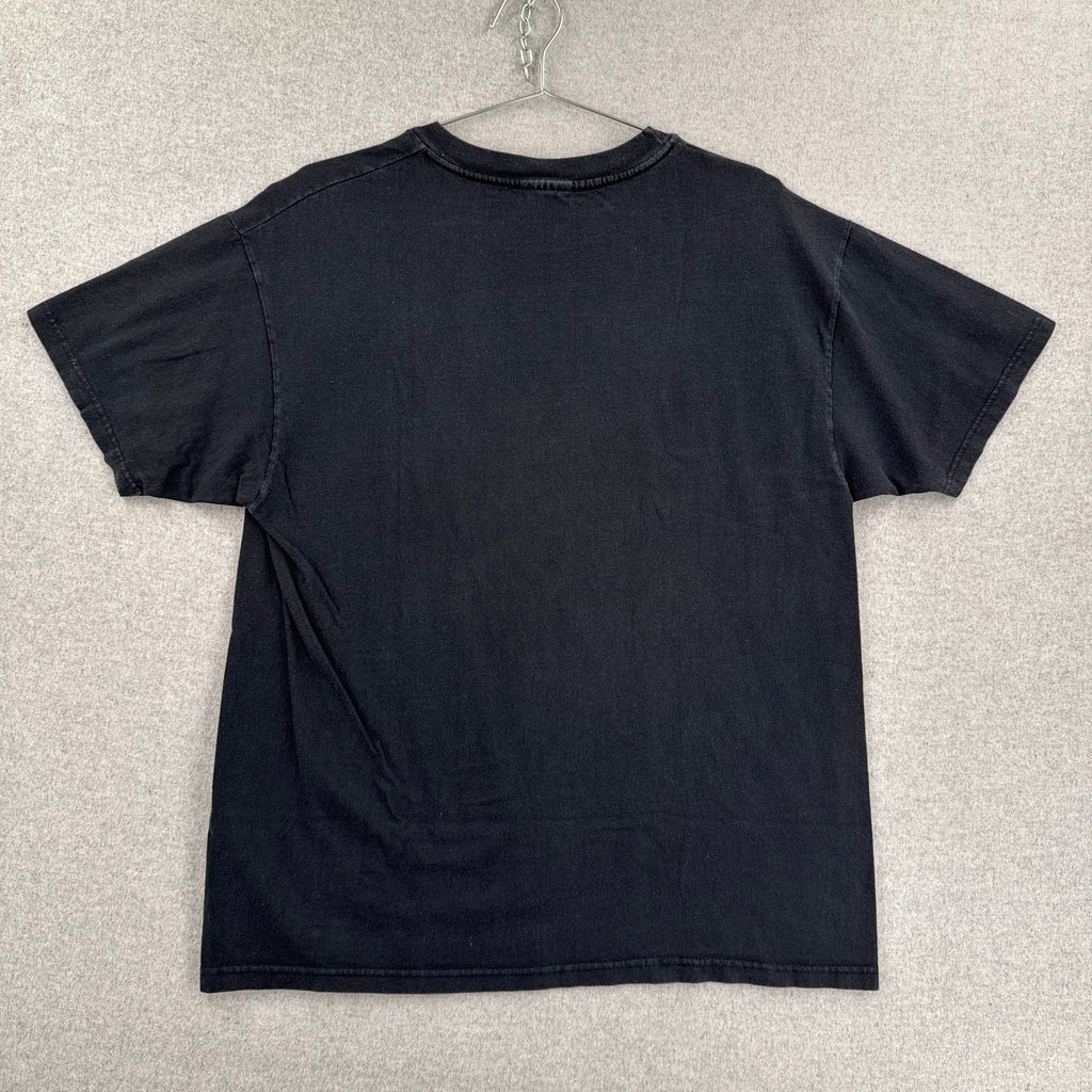 back of black shirt, blank