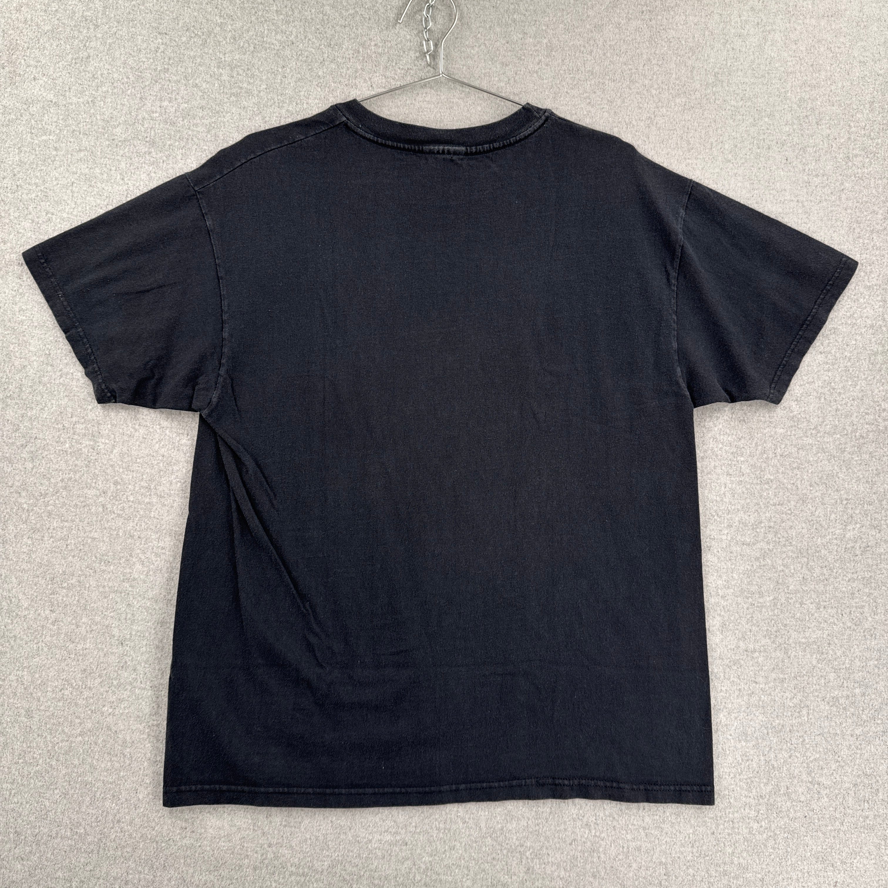 back of black shirt, blank