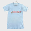 Light blue t-shirt with Honda logo on a gray background