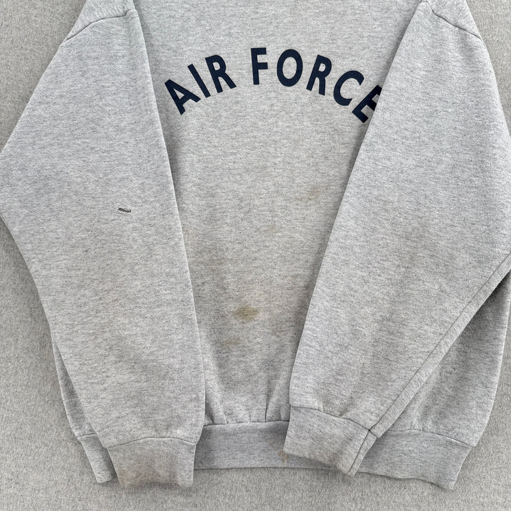 Vintage 90s Air Force Crewneck Sweatshirt - M (oversized)