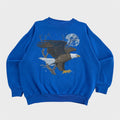 Vintage 90s Bald Eagle Bird Nature Wildlife Crewneck Sweatshirt
