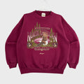 Vintage 90s Bald Eagle Michigan Nature Animal Crewneck Sweatshirt