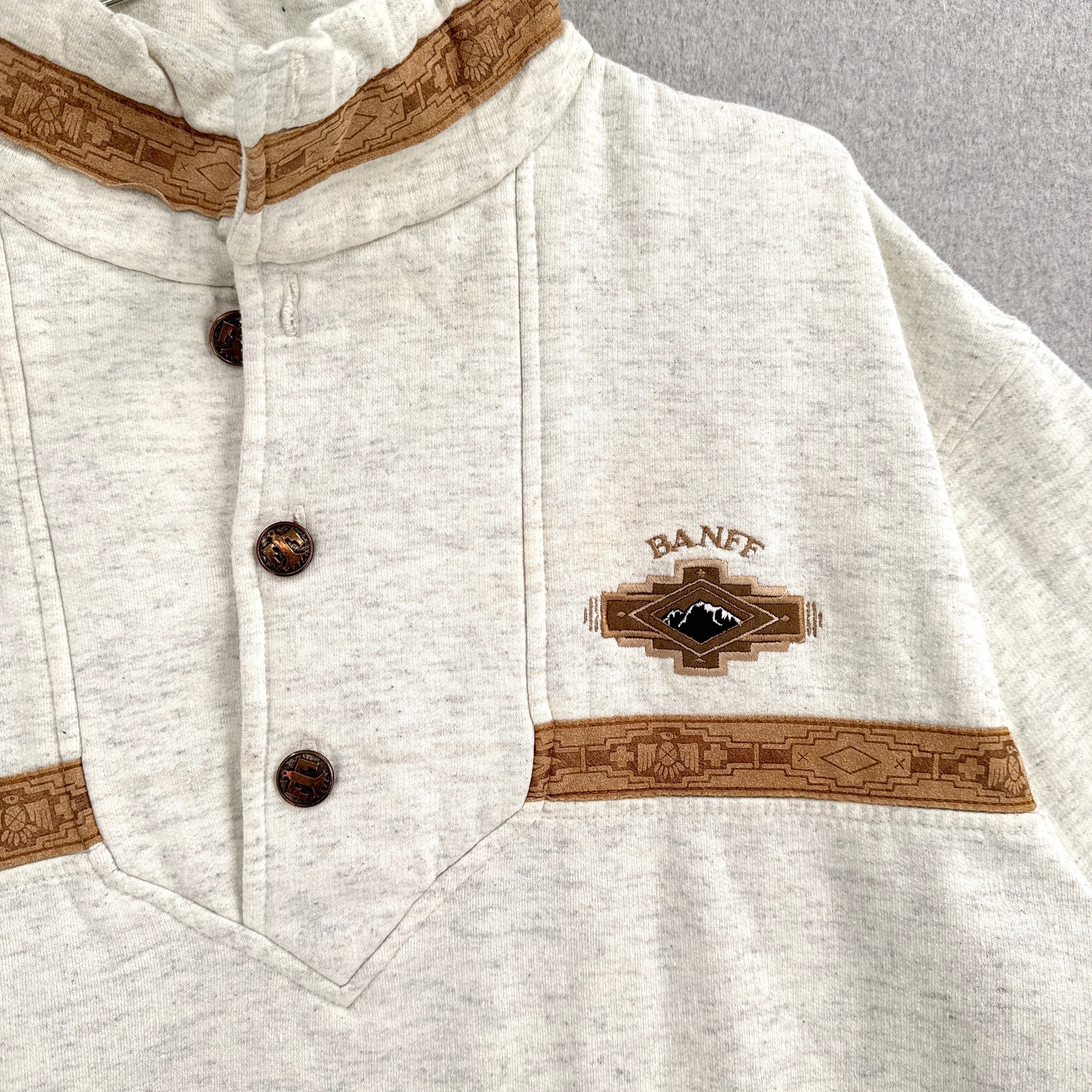 Vintage 90s Banff Alberta Souvenir Sweatshirt