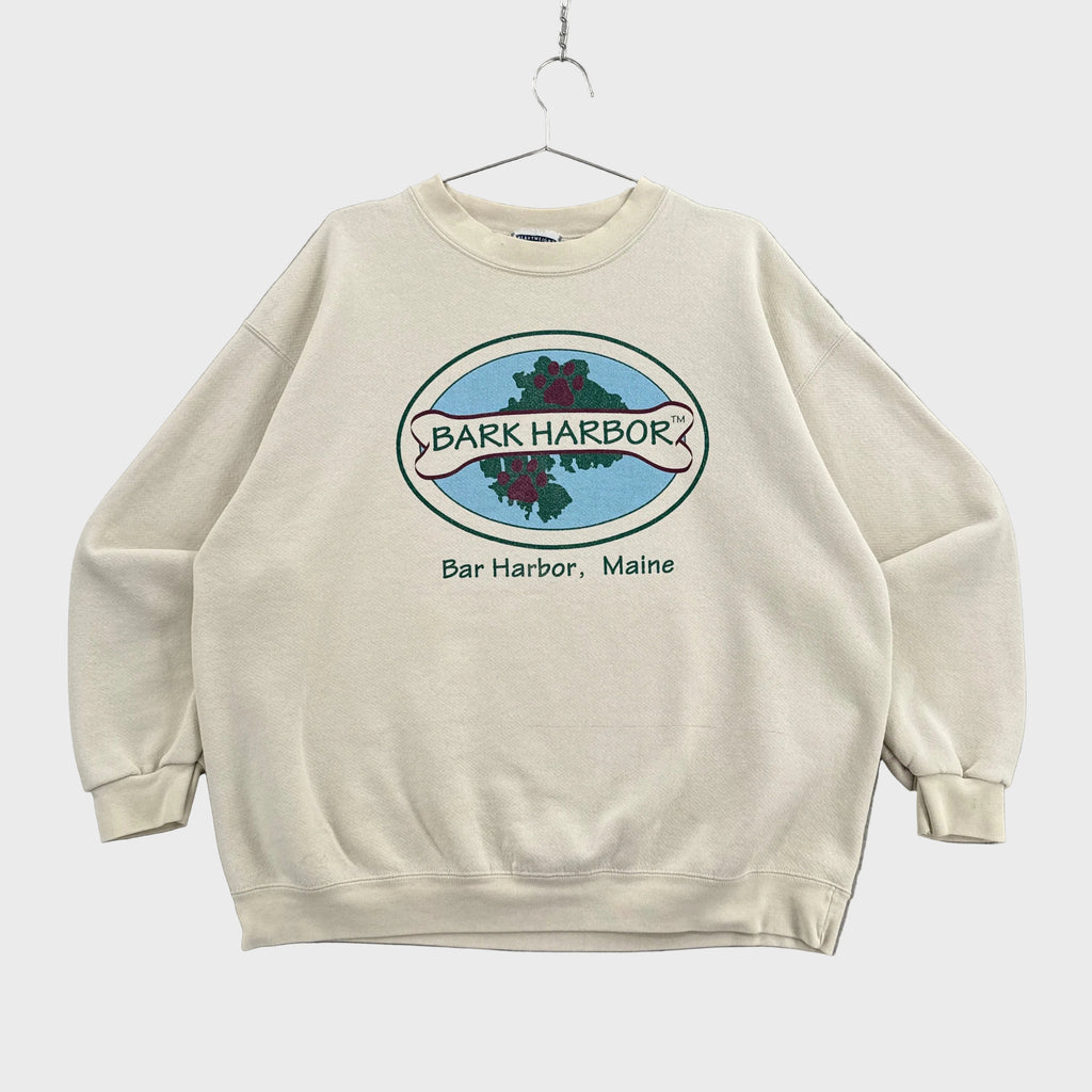 Vintage 90s Bar Harbor Maine Souvenir Crewneck Sweatshirt