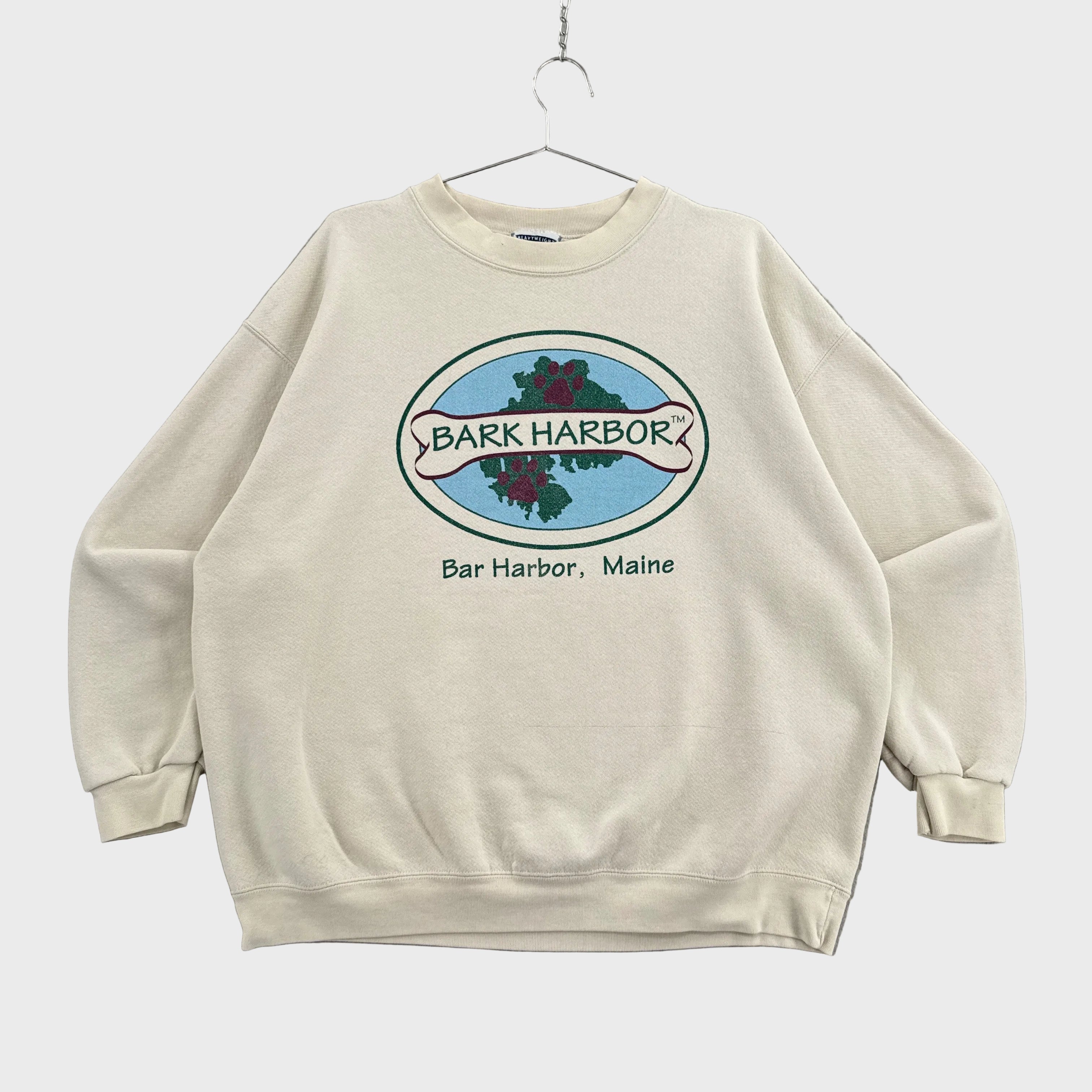 Vintage 90s Bar Harbor Maine Souvenir Crewneck Sweatshirt
