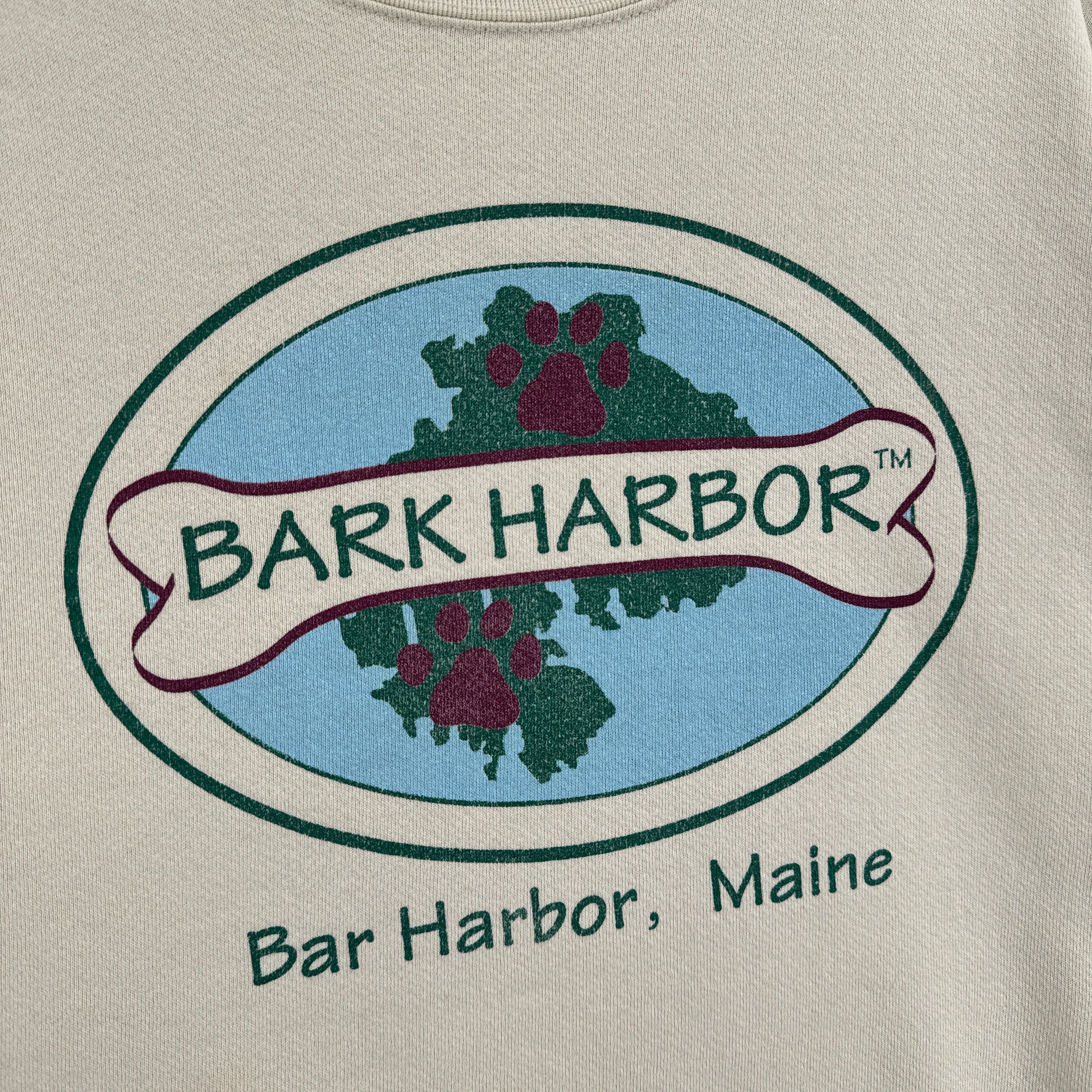Vintage 90s Bar Harbor Maine Souvenir Crewneck Sweatshirt