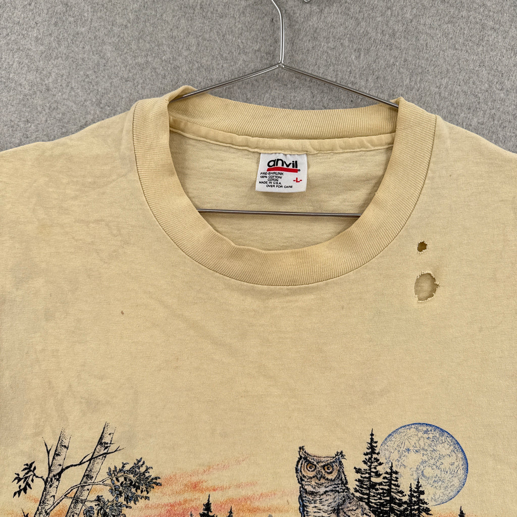 Vintage 90s Bears Nature Hot Springs Graphic Tee 