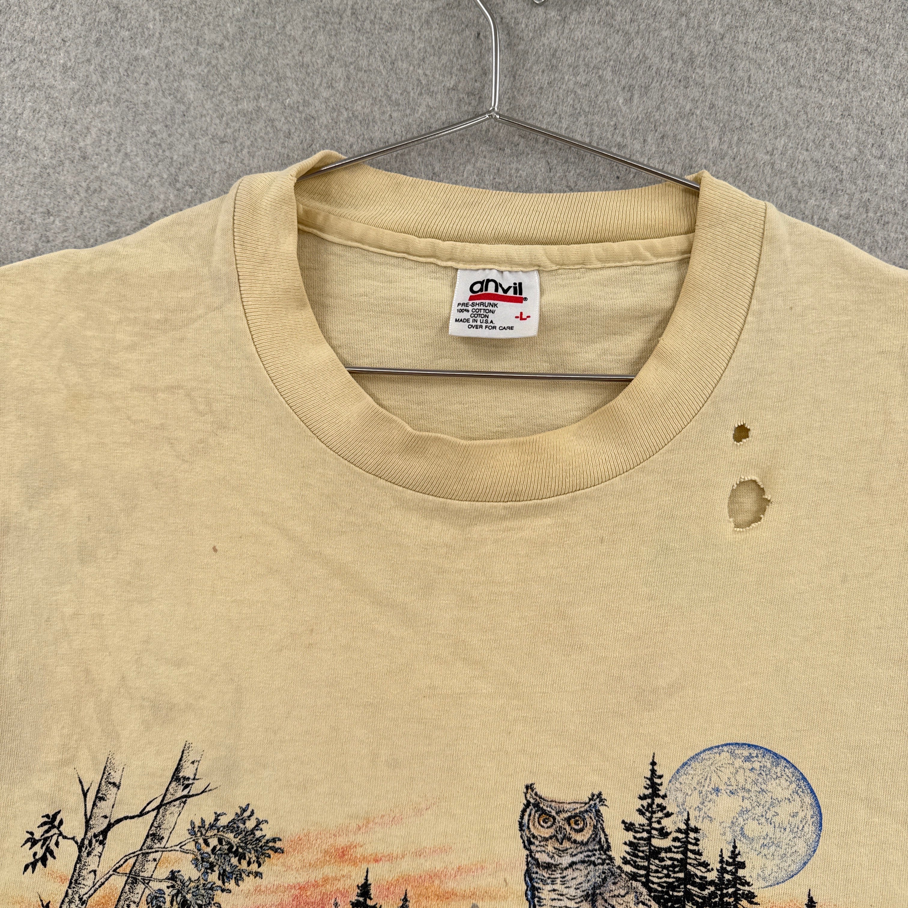 Vintage 90s Bears Nature Hot Springs Graphic Tee 
