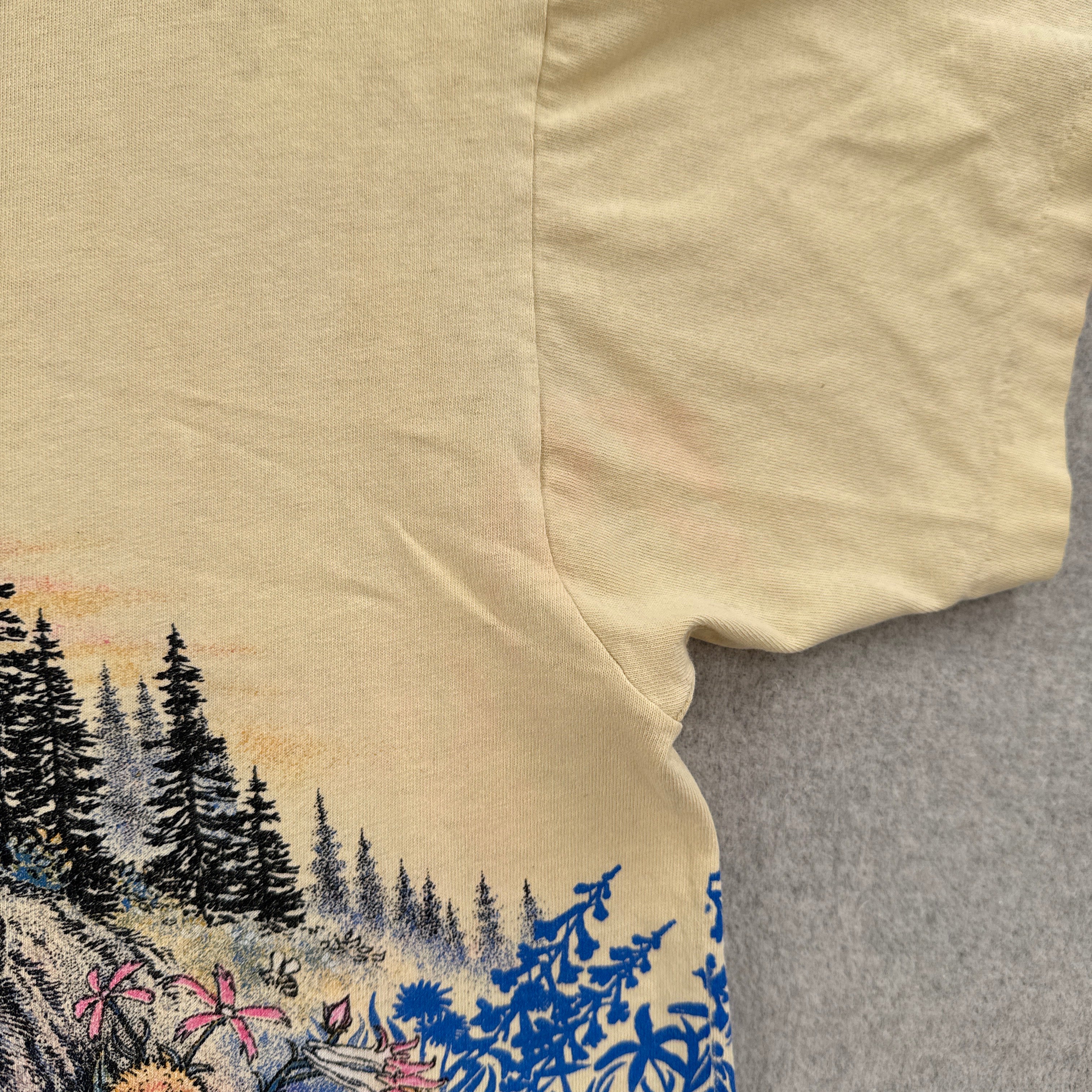 Vintage 90s Bears Nature Hot Springs Graphic Tee 