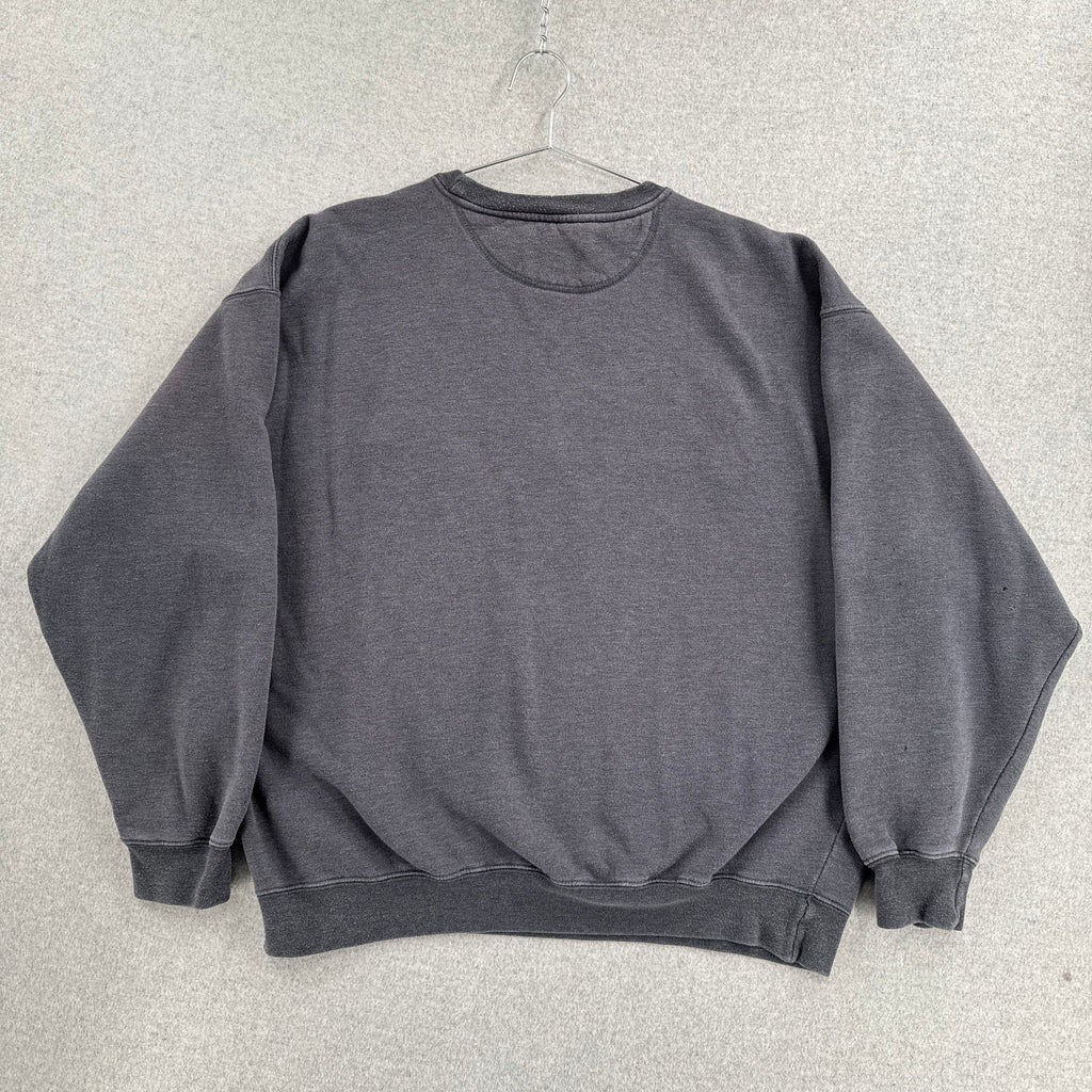 Vintage 90s Budweiser Beer Embroidered Crewneck Sweatshirt - XL