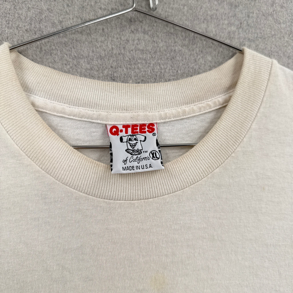 tag on shirt Made in USA size XL