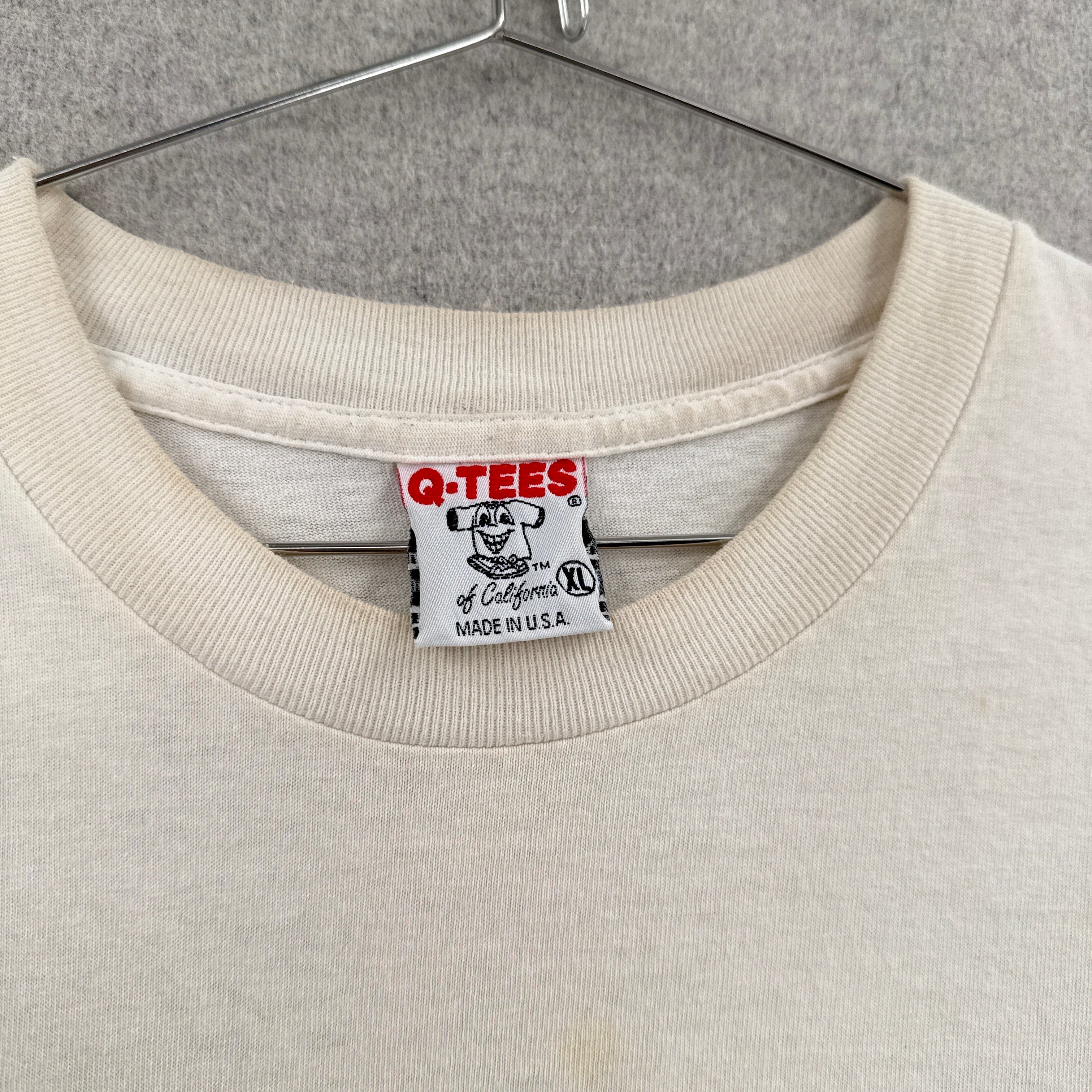 tag on shirt Made in USA size XL
