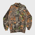 Vintage 90s Camouflage Quarter Zip Sweatshirt
