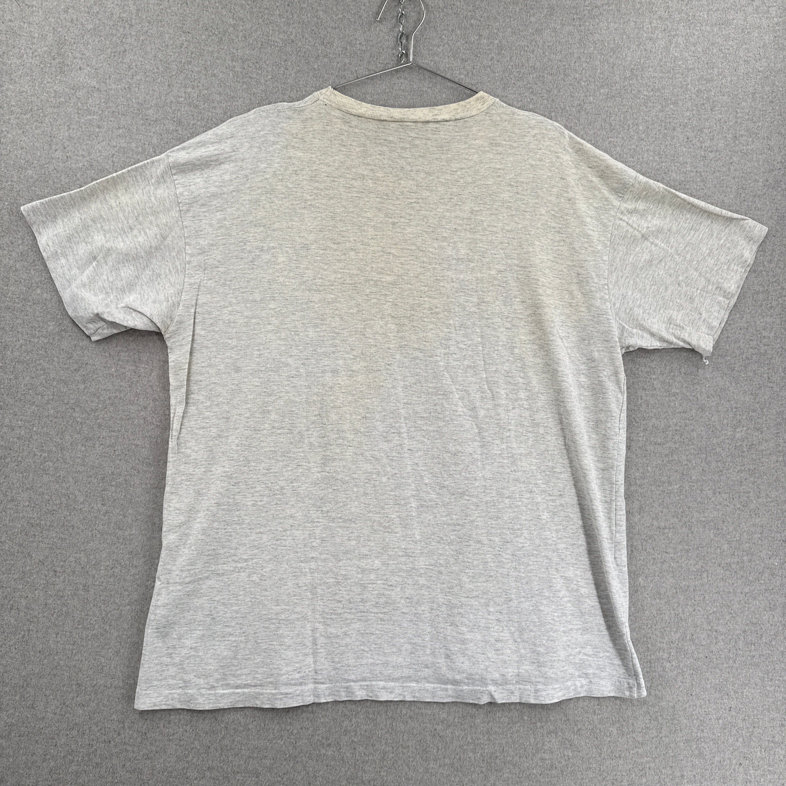 back of tee shirt, no design. slight discolouration