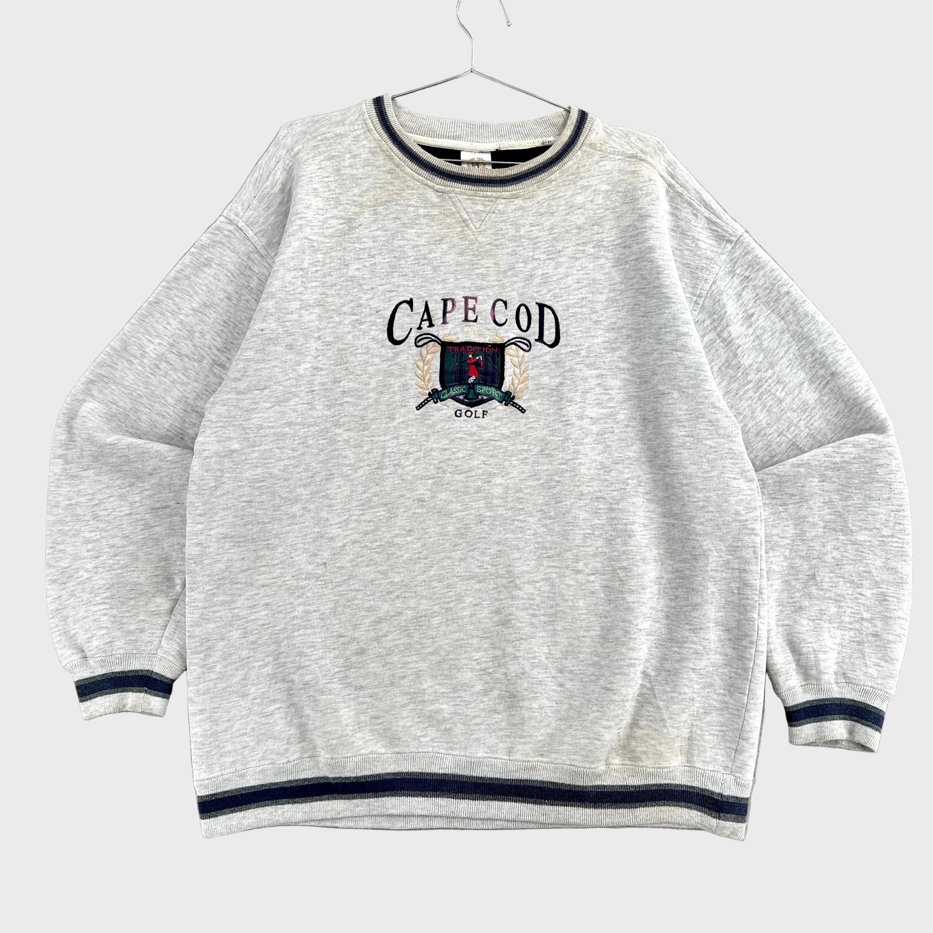 Vintage 90s Cape Cod Golfing Crewneck Sweatshirt