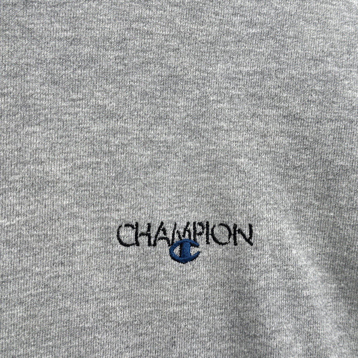 Vintage 90s Champion Logo Embroidered Hoodie Sweatshirt - L