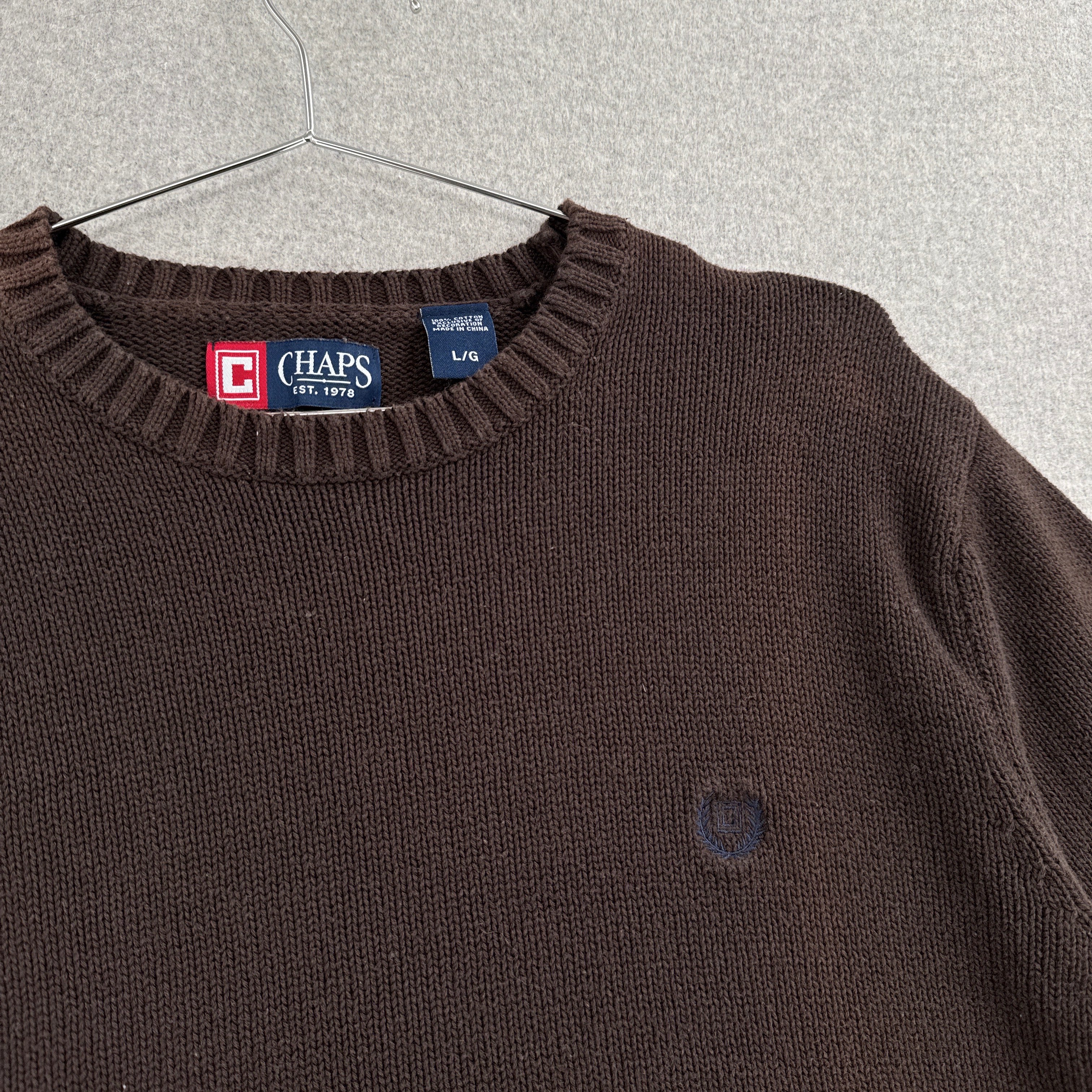 Vintage 90s Chaps Ralph Lauren Knitted Sweater