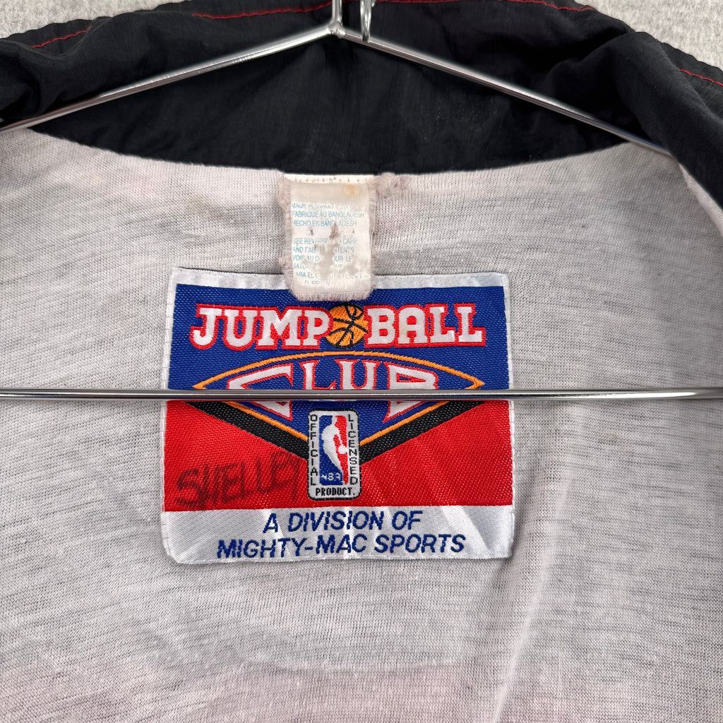 Jump Ball Club NBA Mighty Mac Sports logo tag, missing tag size