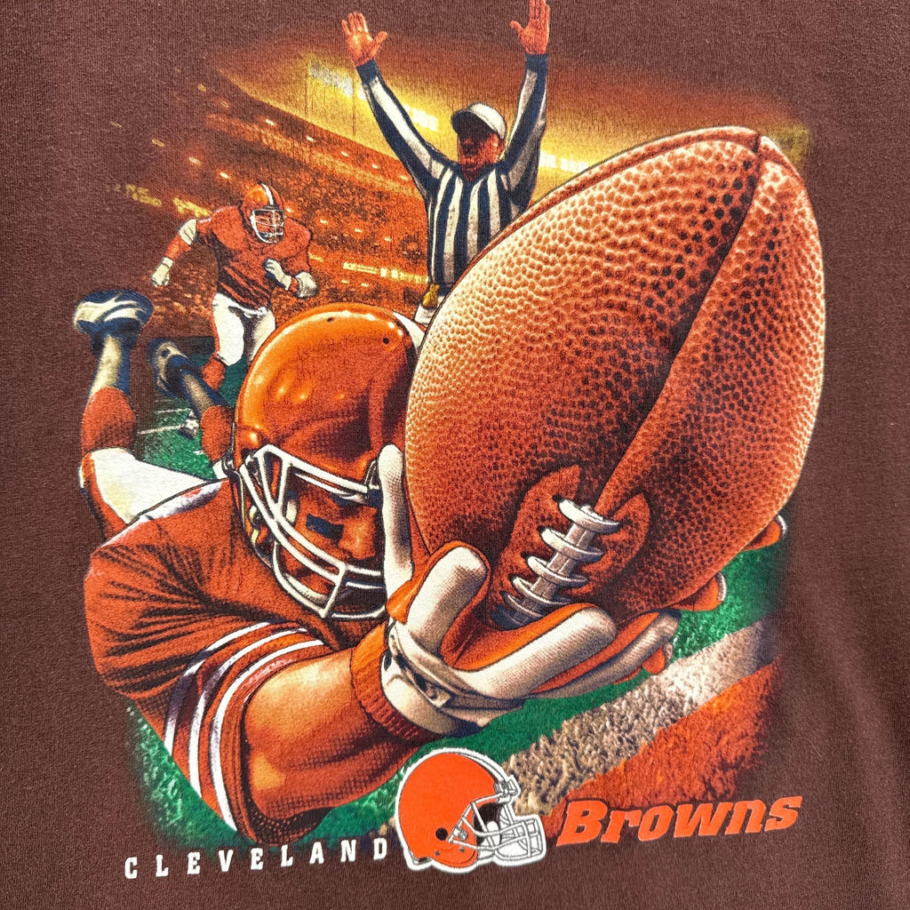 Vintage 90s Cleveland Browns American Football Graphic Shirt
