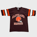 Vintage 90s Cleveland Browns NFL Football Single Stitch Graphic Shirt