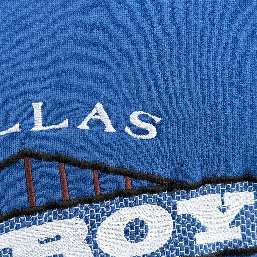 Vintage 90s Dallas Cowboys NFL Embroidered Crewneck Sweatshirt - XL