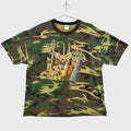 Vintage 90s Deer Camo Branson Graphic Tee 