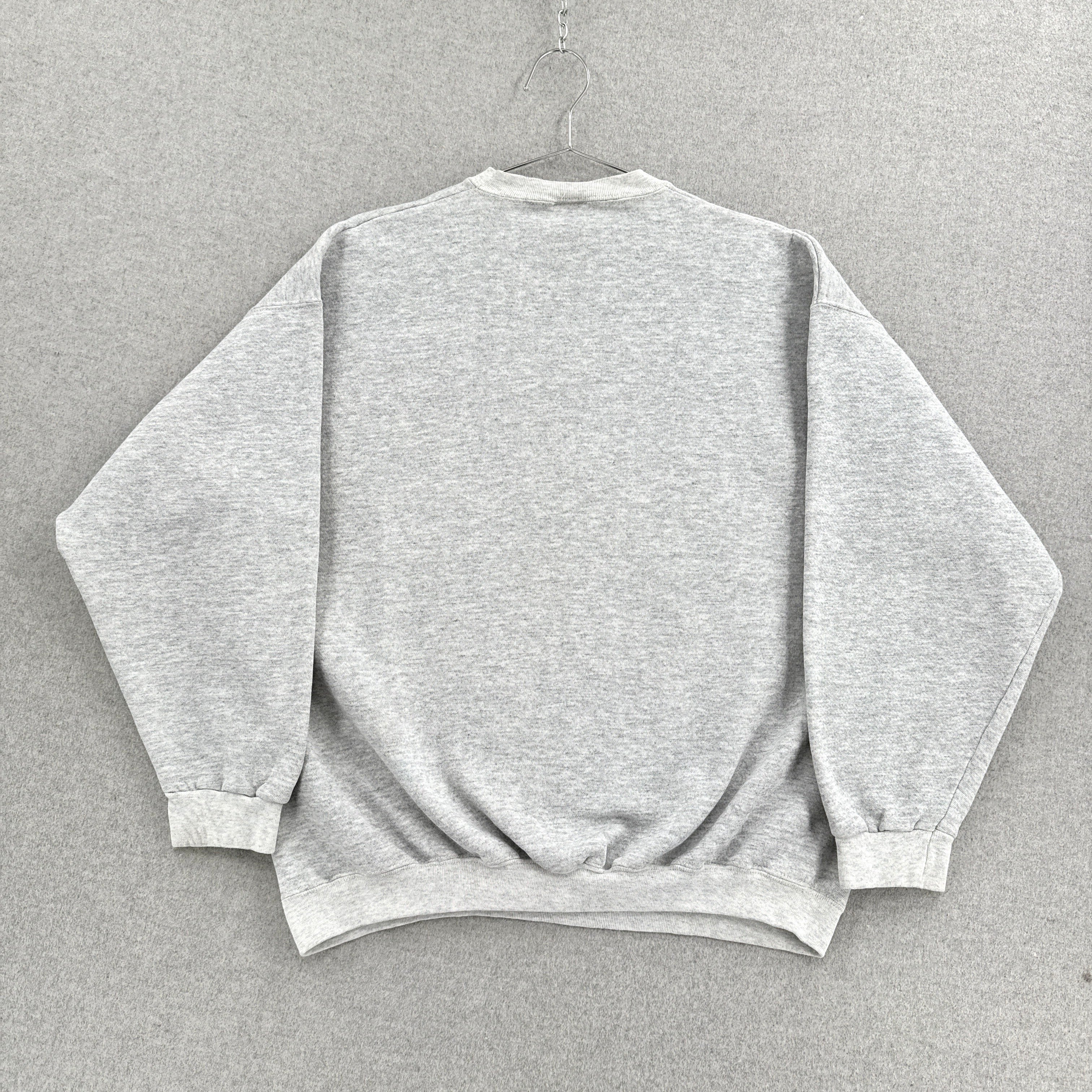 Vintage 90s Deer Cougar Animal Wildlife Crewneck Sweatshirt