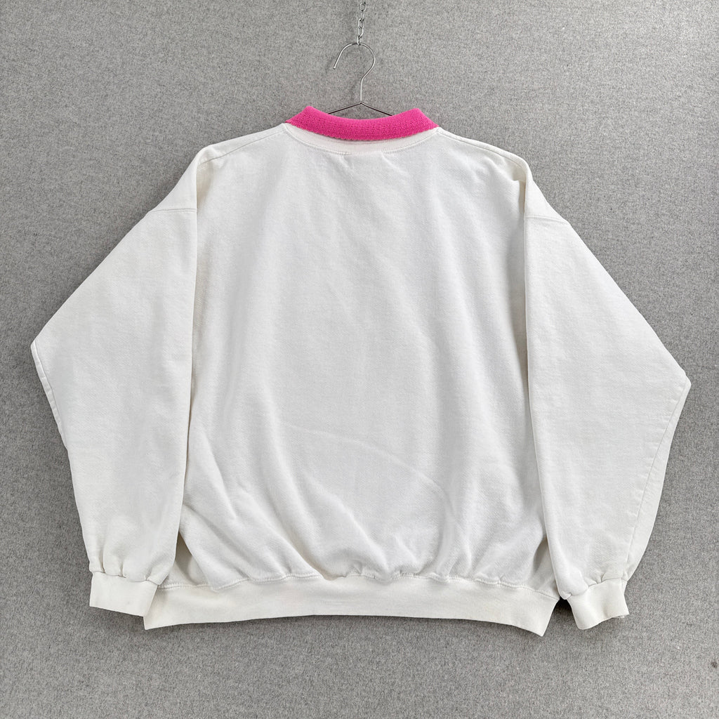 Vintage 90s Denali National Park Wolf Collared Sweatshirt