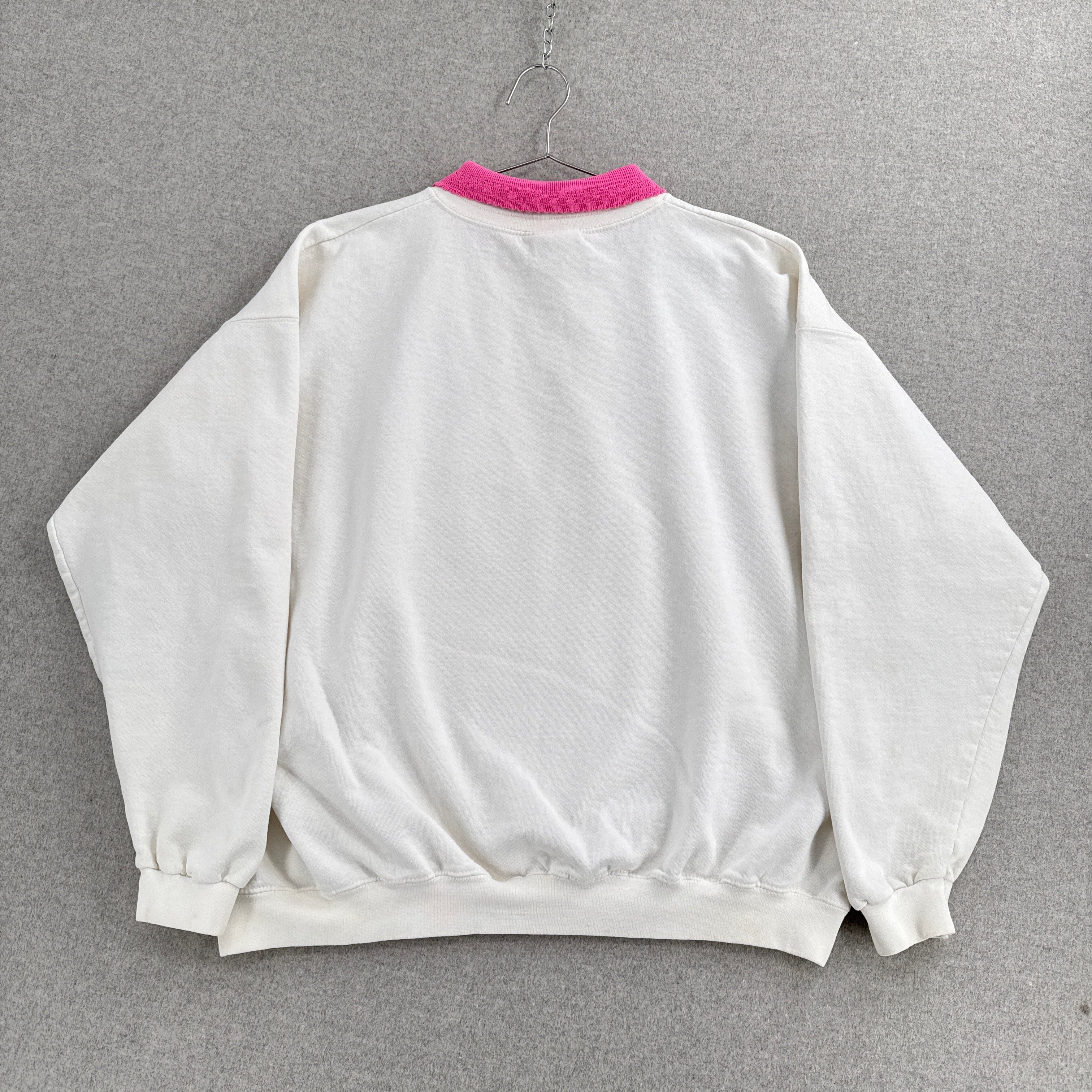 Vintage 90s Denali National Park Wolf Collared Sweatshirt