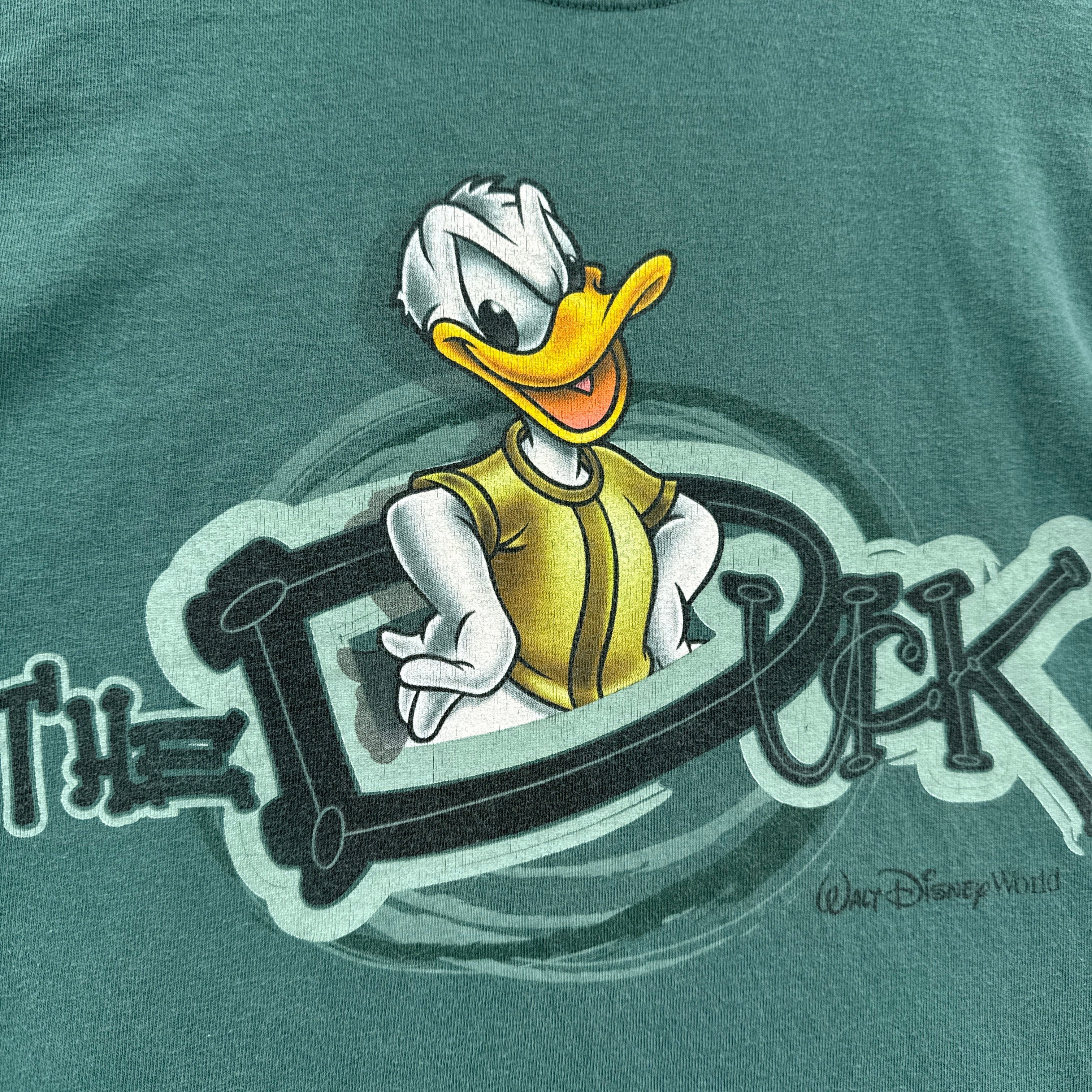 Vintage 90s Donald Duck Disney Cartoon Graphic Tee 