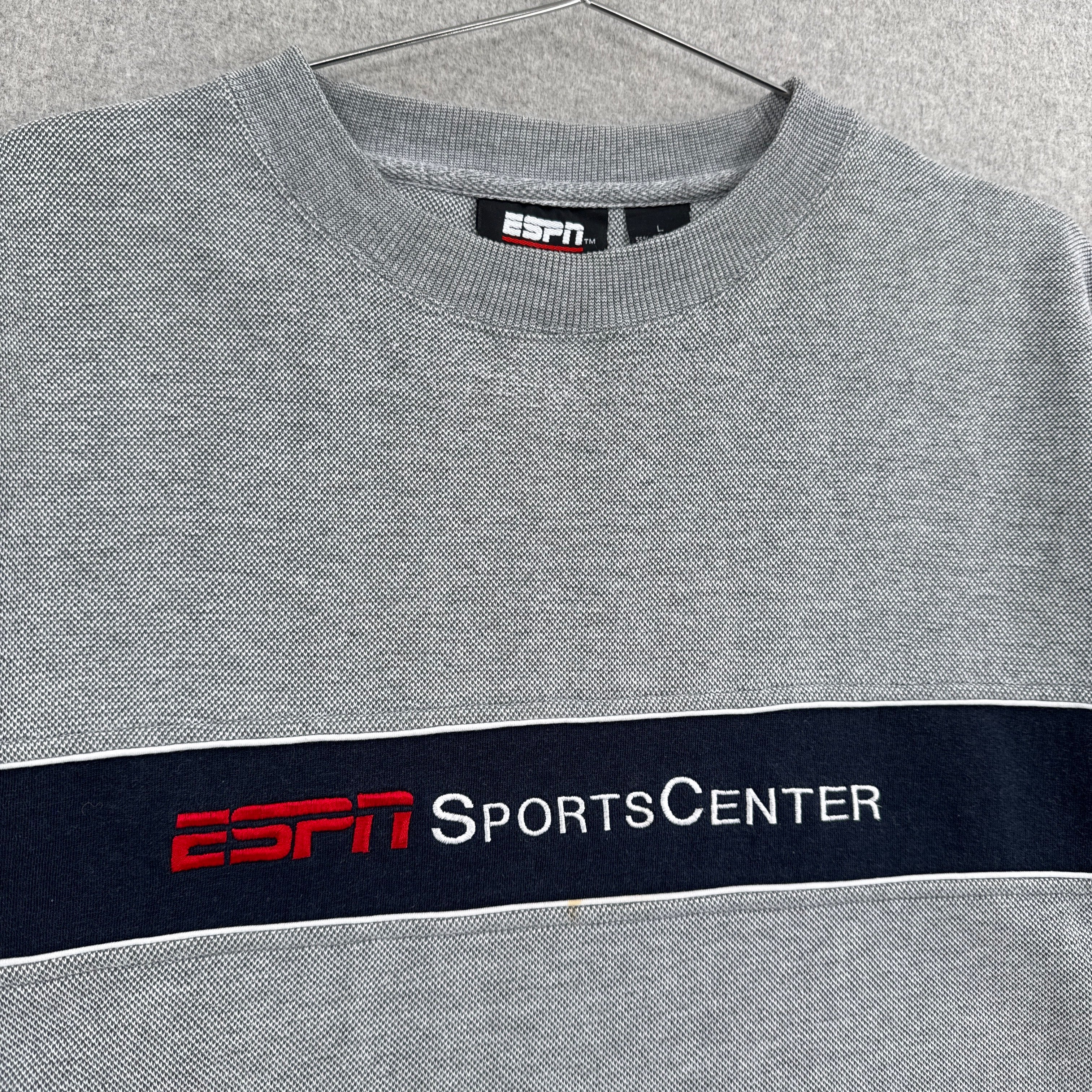 Vintage 90s ESPN Sports Center Crewneck Sweatshirt