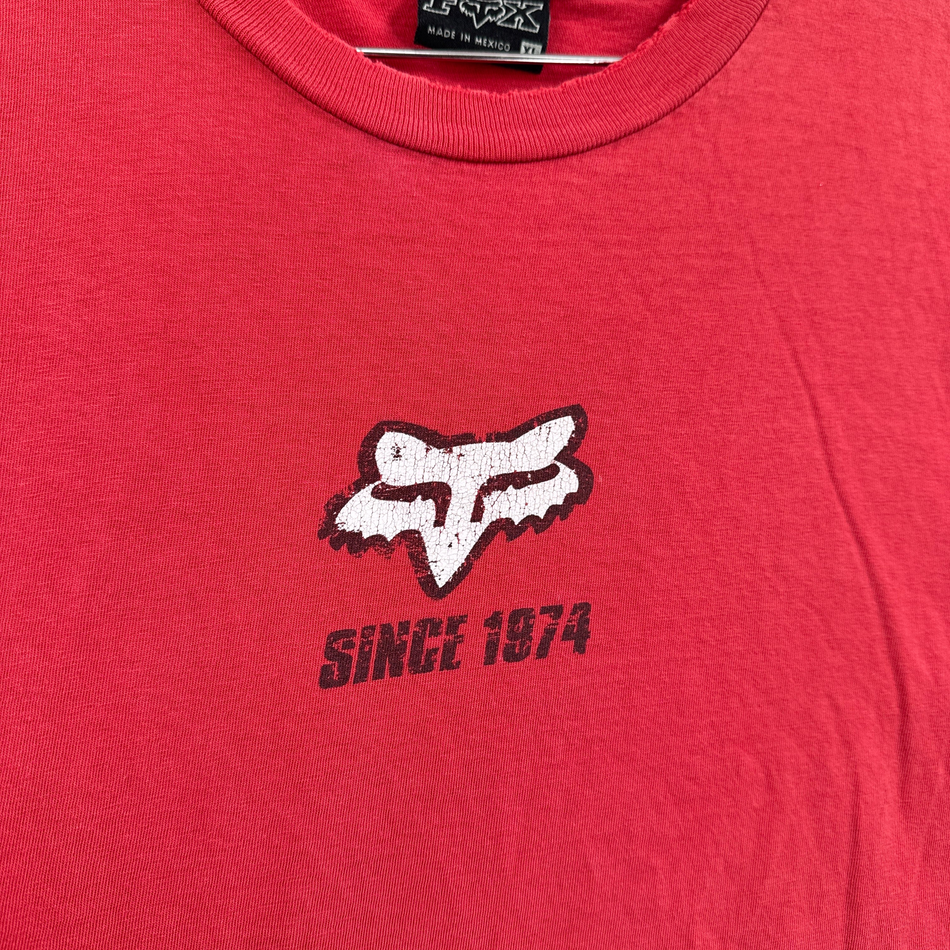 Vintage 90s Fox Racing Graphic Tee 