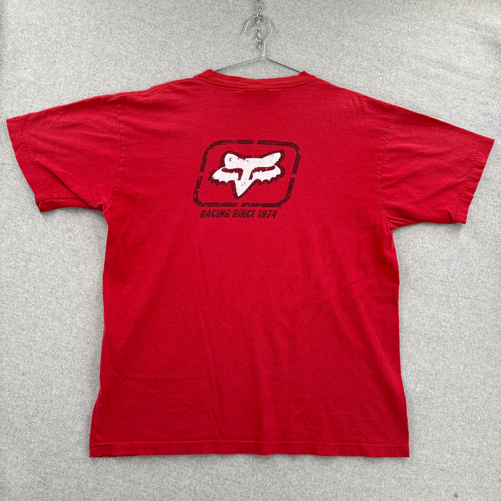 Vintage 90s Fox Racing Graphic Tee 
