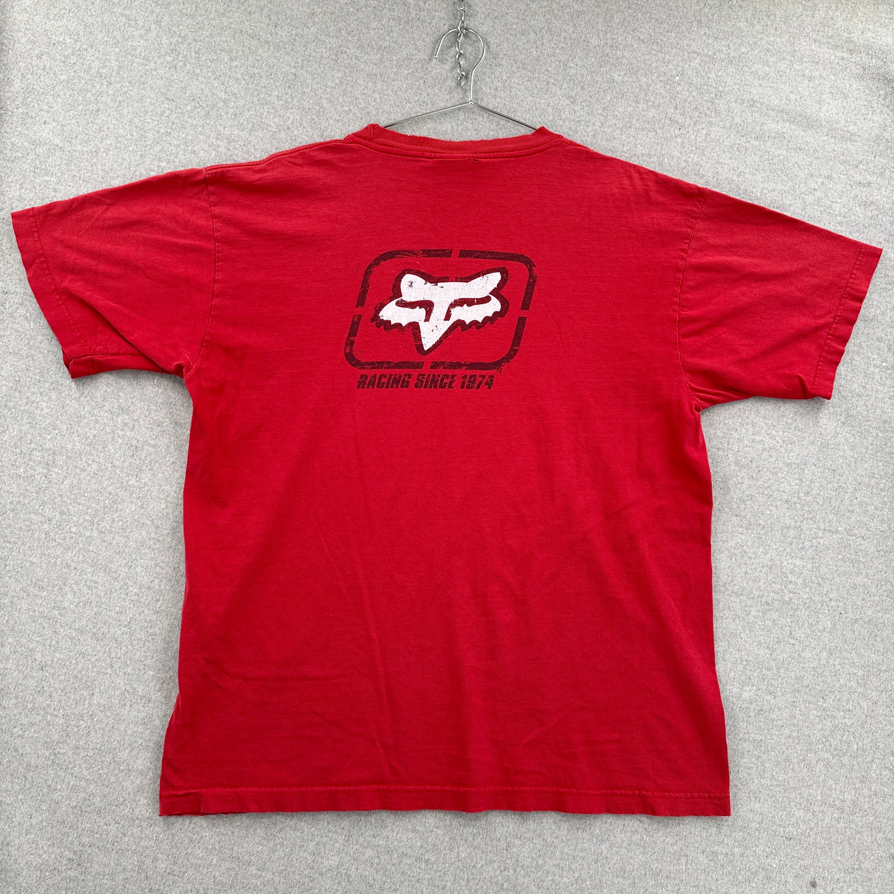 Vintage 90s Fox Racing Graphic Tee 