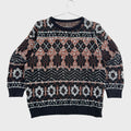 Vintage 90s Geometric Pattern Knitted Sweater