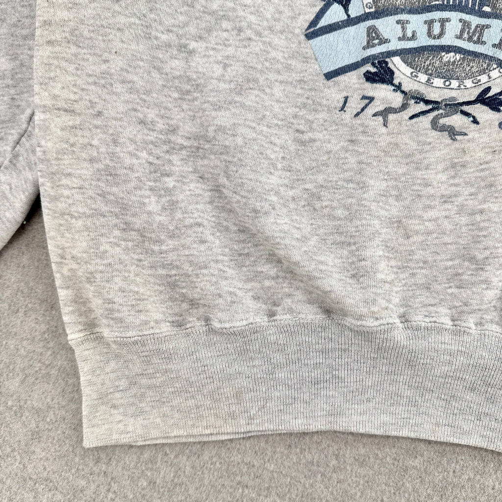 Vintage 90s Georgetown University College Crewneck Sweatshirt