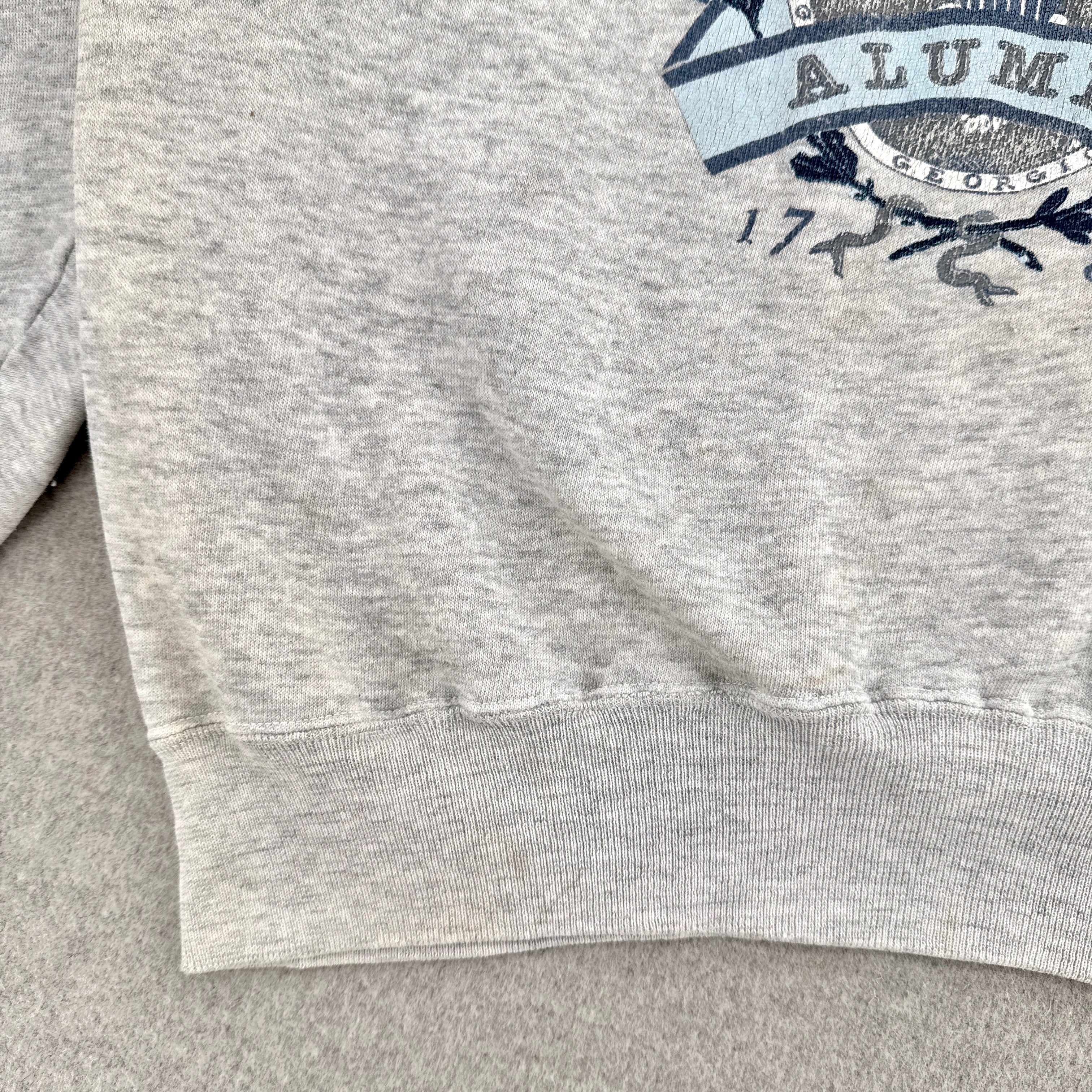 Vintage 90s Georgetown University College Crewneck Sweatshirt