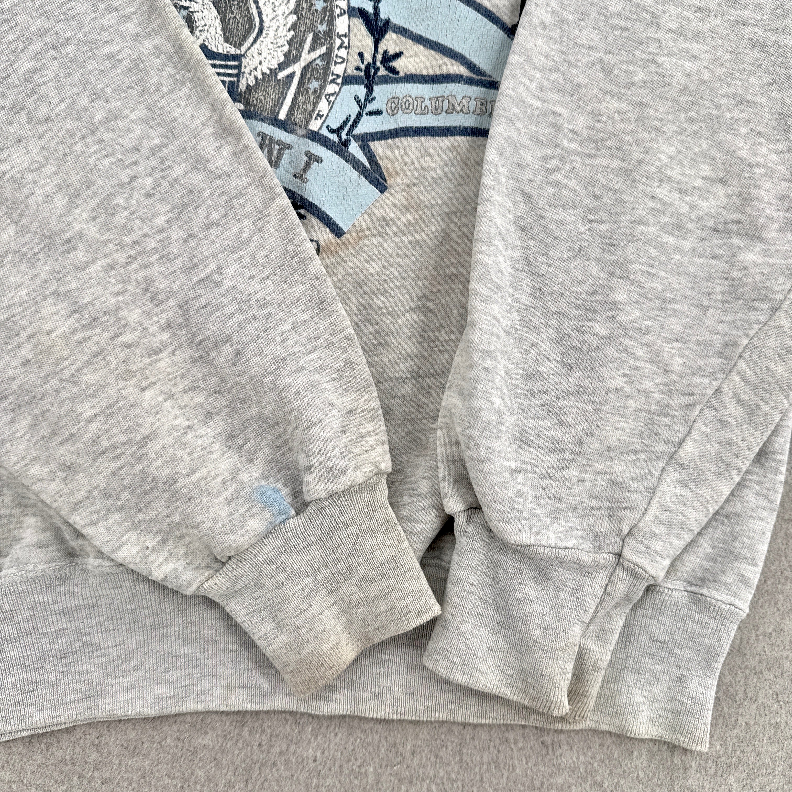 Vintage 90s Georgetown University College Crewneck Sweatshirt
