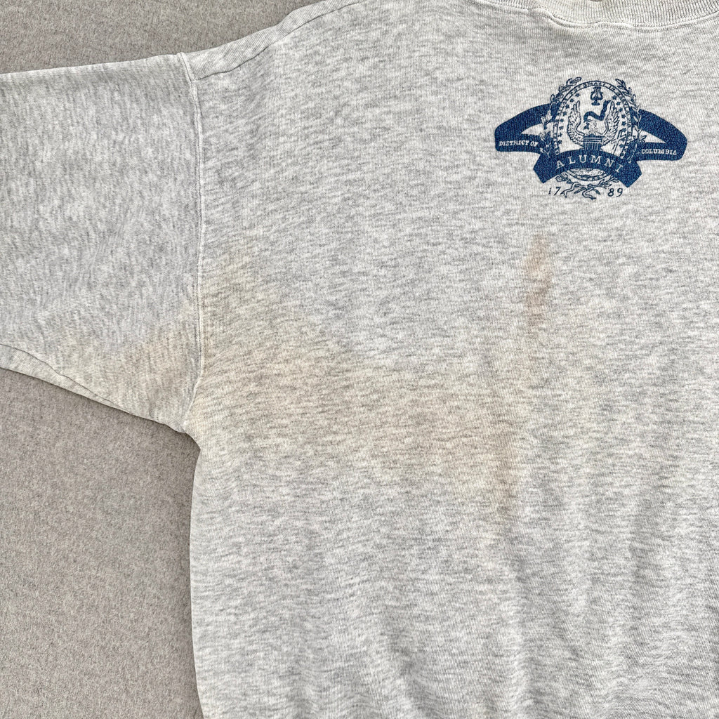 Vintage 90s Georgetown University College Crewneck Sweatshirt