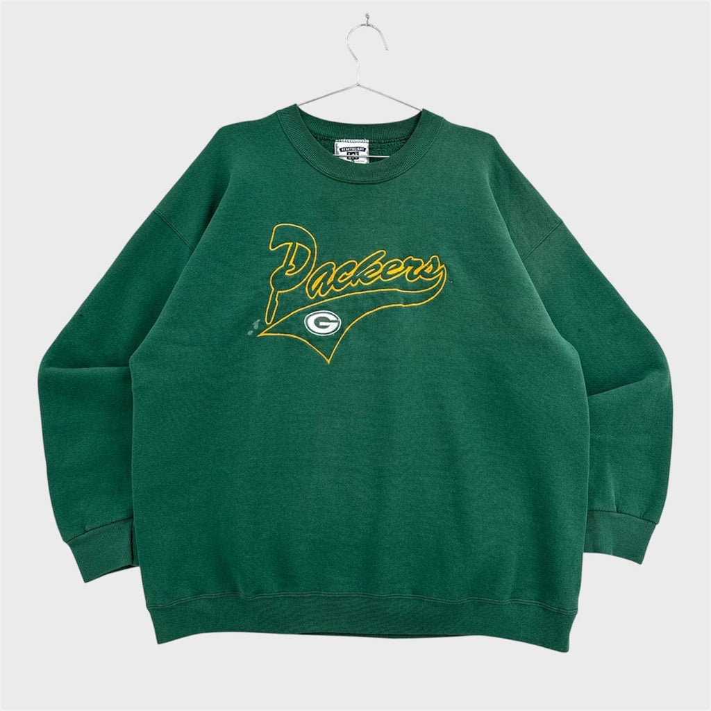 Vintage 90s Green Bay Packers Lee NFL American Football Crewneck Sweatshirt
