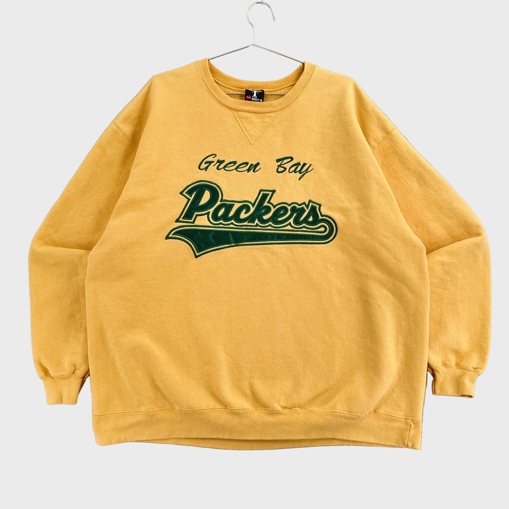 Vintage 90s Green Bay Packers NFL Football Crewneck Sweatshirt