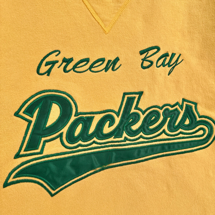 Vintage 90s Green Bay Packers NFL Football Crewneck Sweatshirt