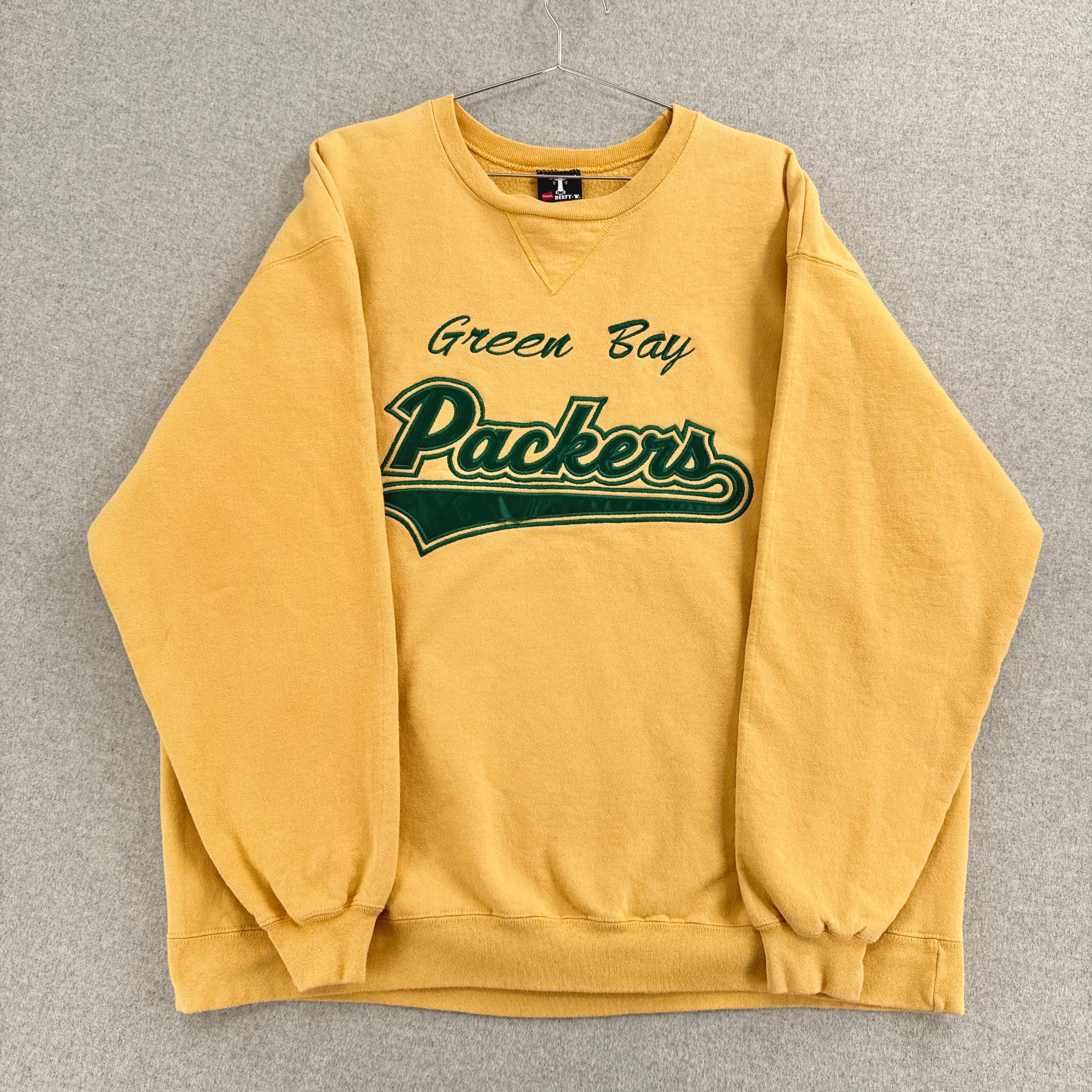 Vintage 90s Green Bay Packers NFL Football Crewneck Sweatshirt